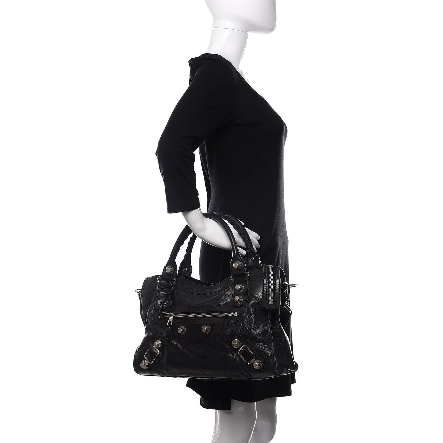 Agneau Giant 21 Silver Hardware City Black