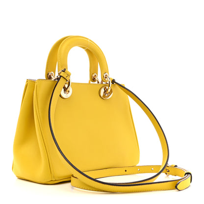 Christian Dior Smooth Calfskin Mini Diorissimo Tote Vert Acide 3 of 16