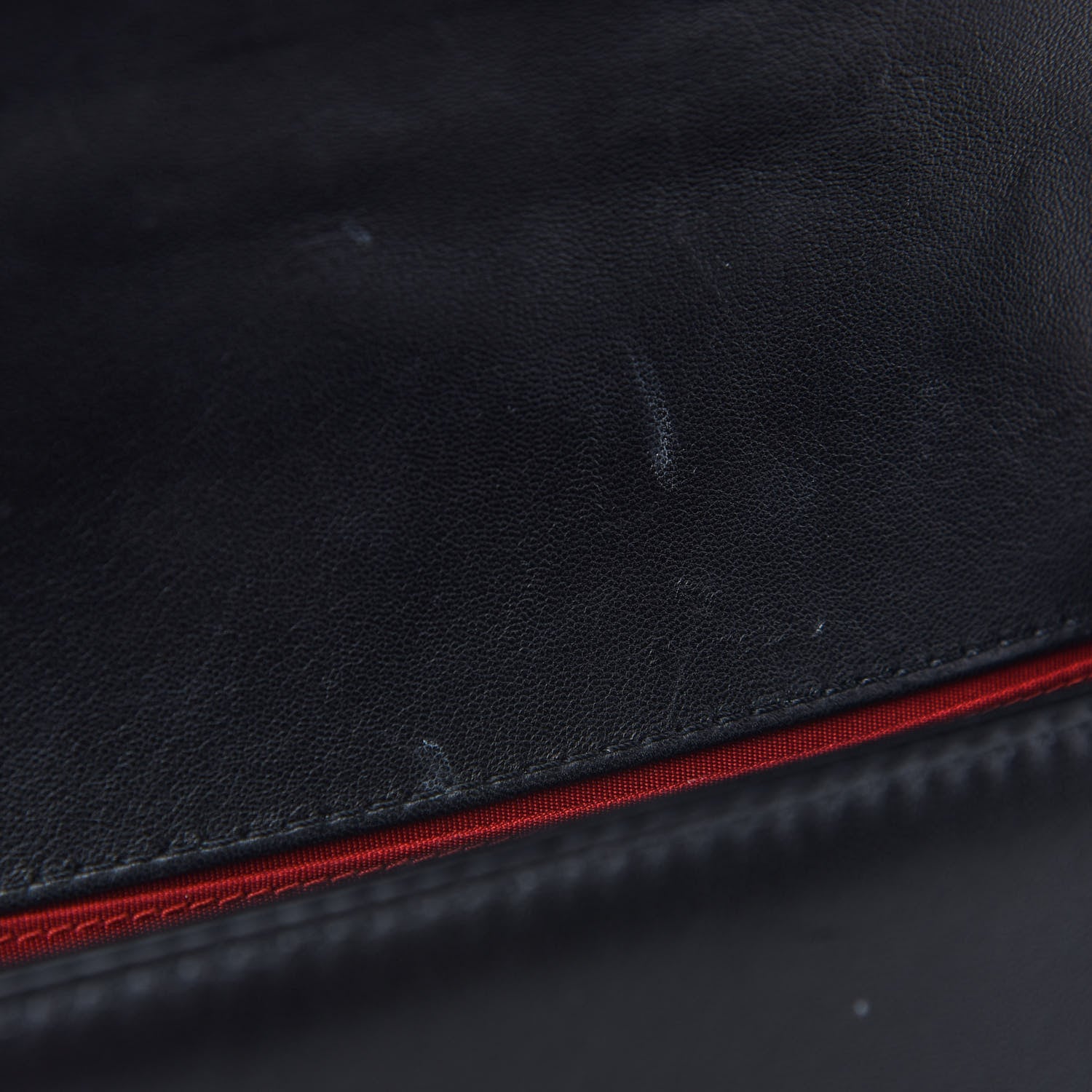 Chanel Lambskin Quilted Medium Boy Flap Dark Red Black 10 of 10