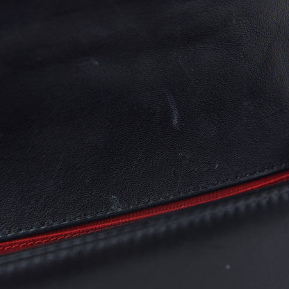 Chanel Lambskin Quilted Medium Boy Flap Dark Red Black 10 of 10