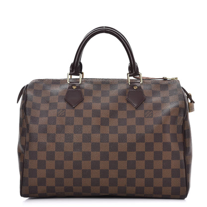 Louis Vuitton Damier Ebene Speedy 30 1 of 14