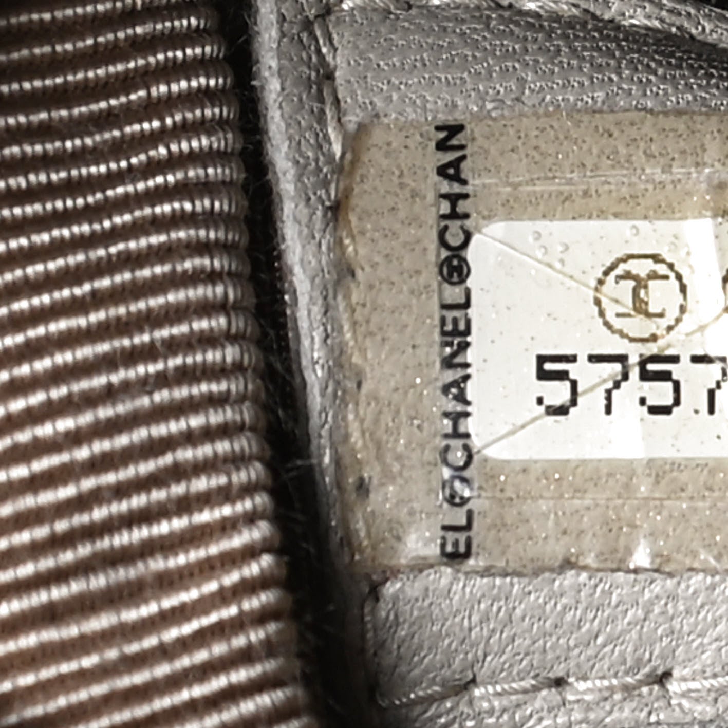 Lambskin Quilted CC Tote Grey