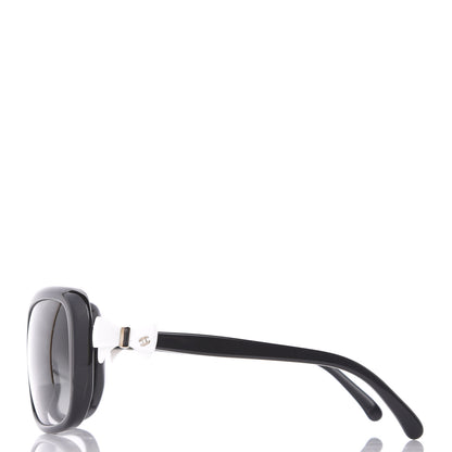 Chanel CC Bow Sunglasses 5171 Black White 2 of 8