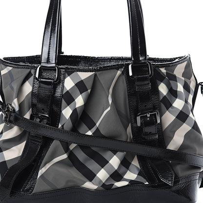 Burberry Nylon Beat Check Lowry Black 8 of 10