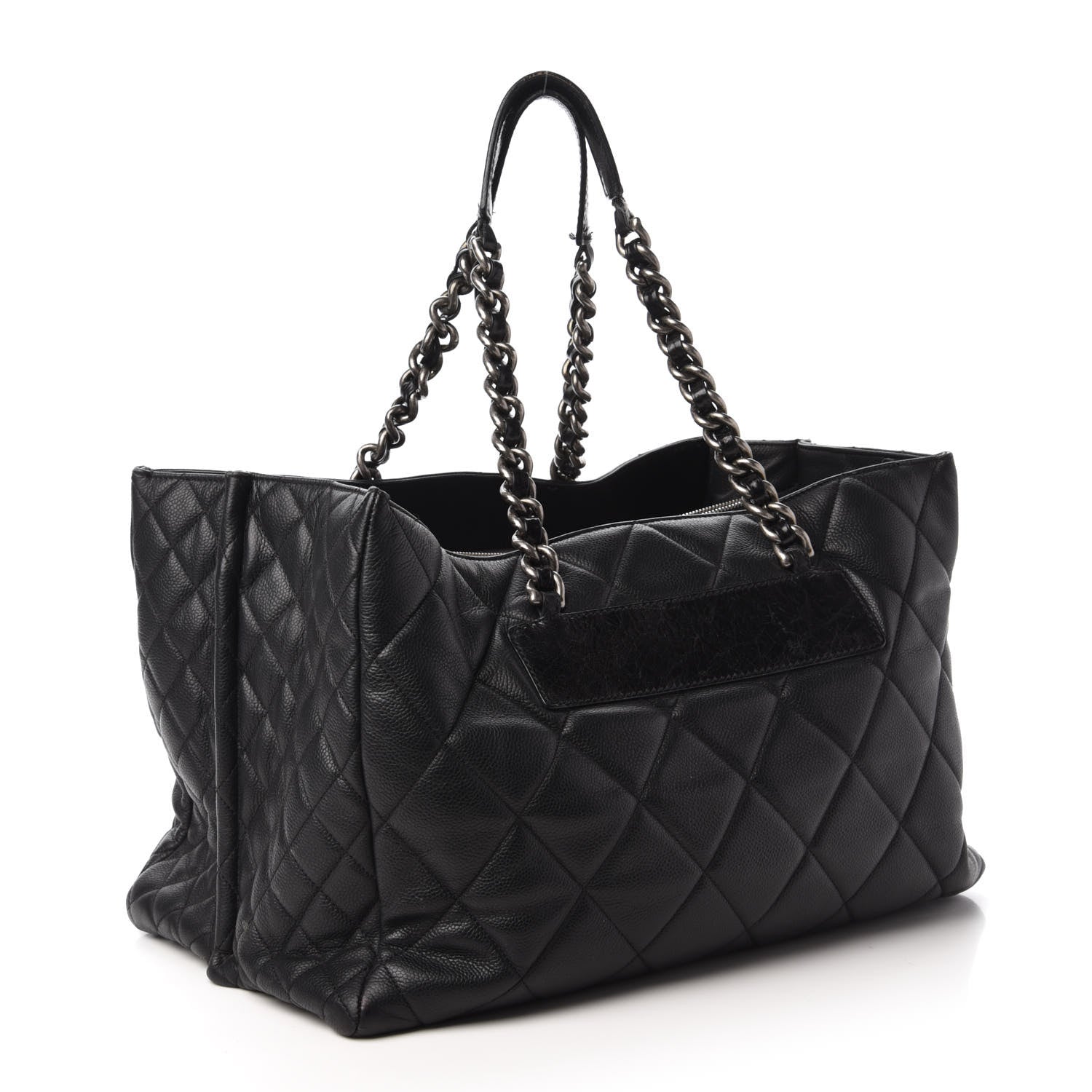 Chanel Caviar Quilted Coco Casual Tote Black 3 of 10