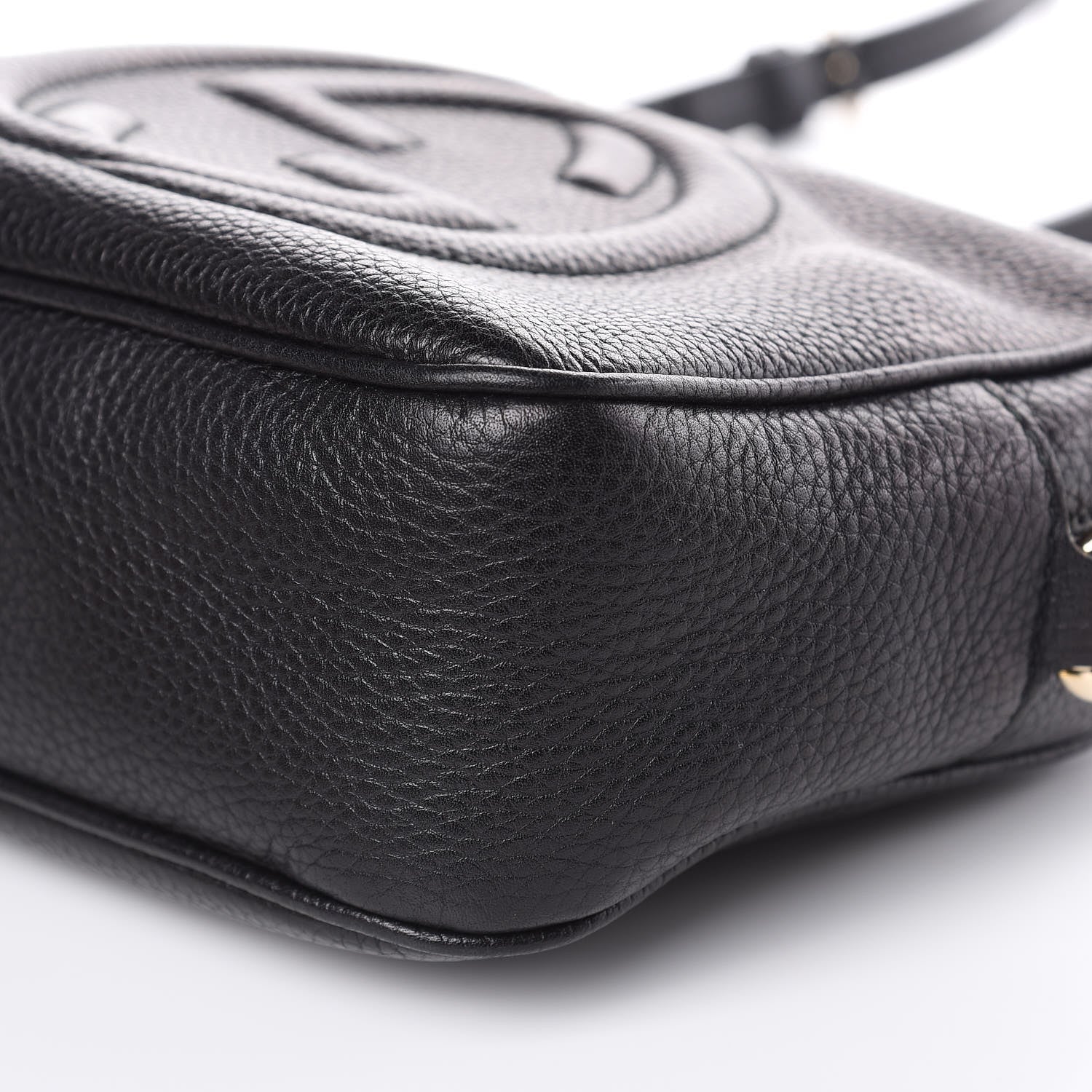 Gucci Pebbled Calfskin Small Soho Disco Bag Black 6 of 10