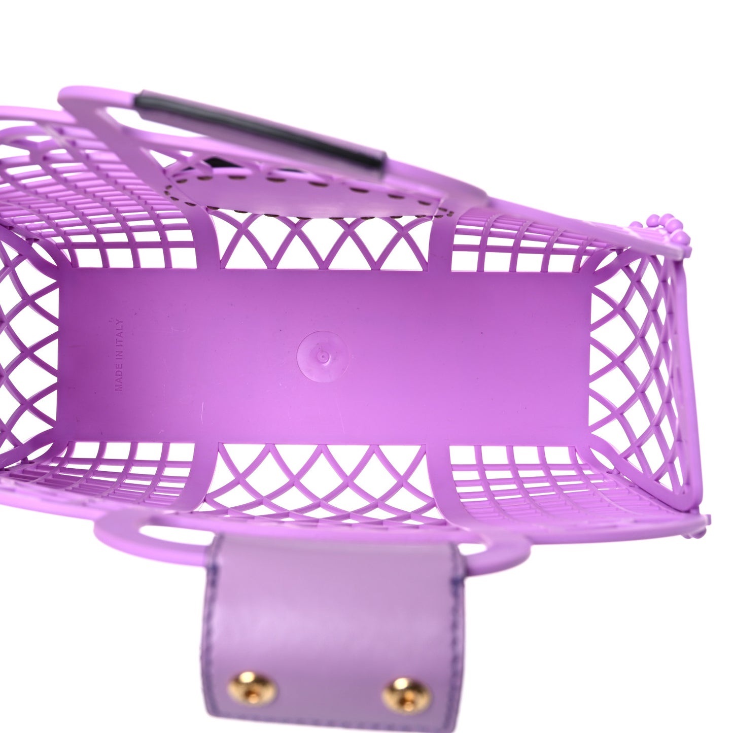 Recycled Plastic Vitello Liberty Matte Small Fendi Basket Violetta