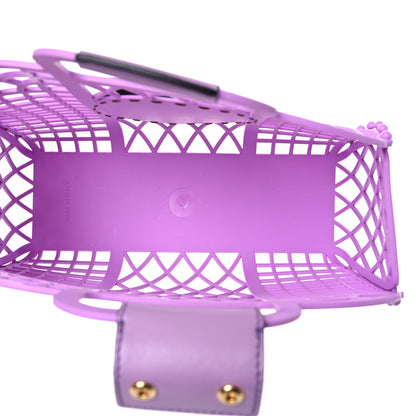 Fendi Recycled Plastic Vitello Liberty Matte Small Fendi Basket Violetta 5 of 13