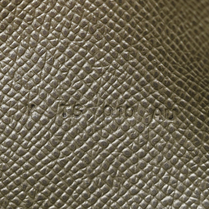 Hermes Epsom Kelly Pocket Compact Wallet Vert De Gris 7 of 8