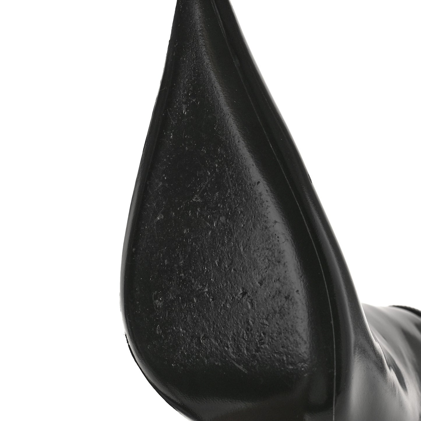Glazed Calfskin Vendome 110 Boots 36 Black
