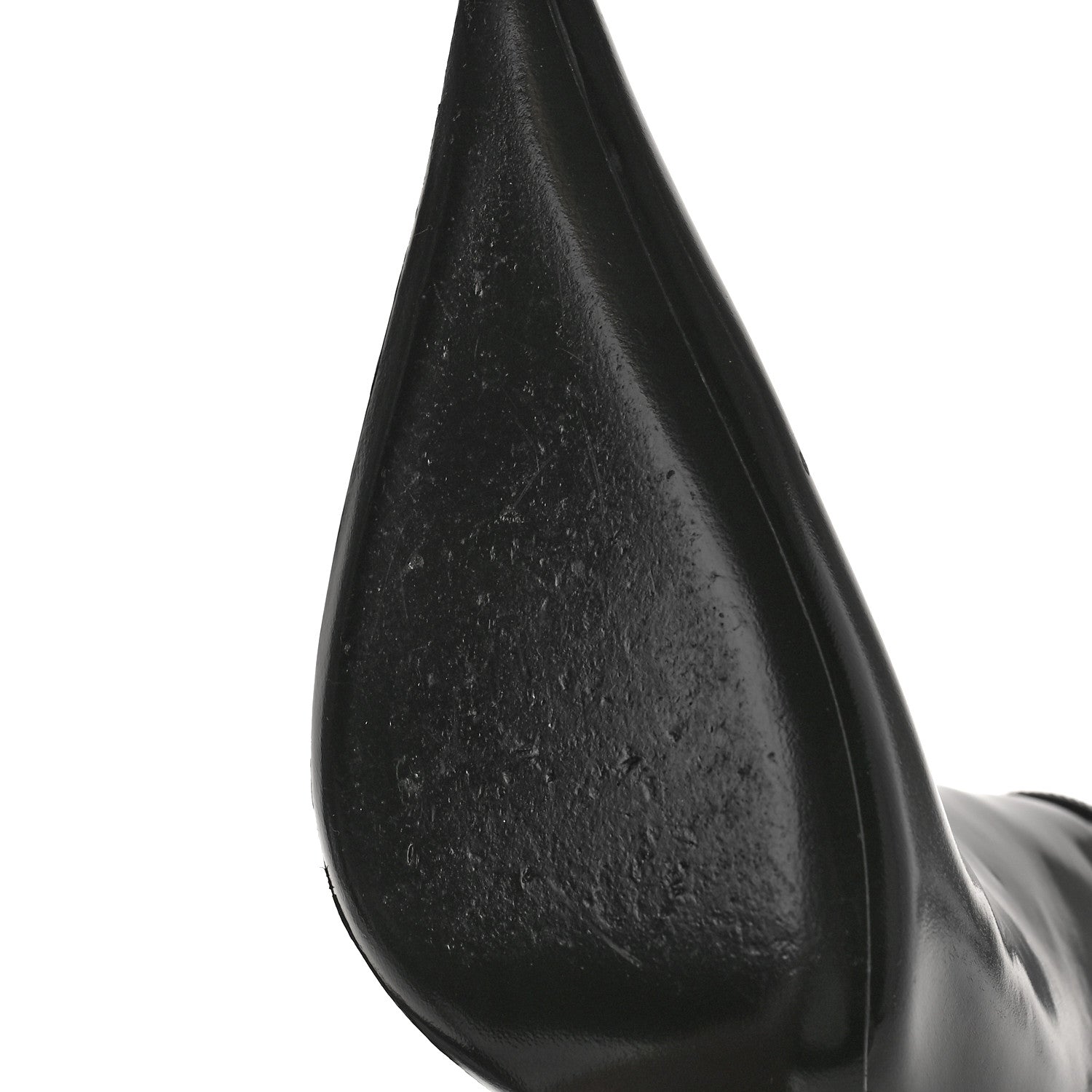 Saint Laurent Glazed Calfskin Vendome 110 Boots 36 Black 12 of 12