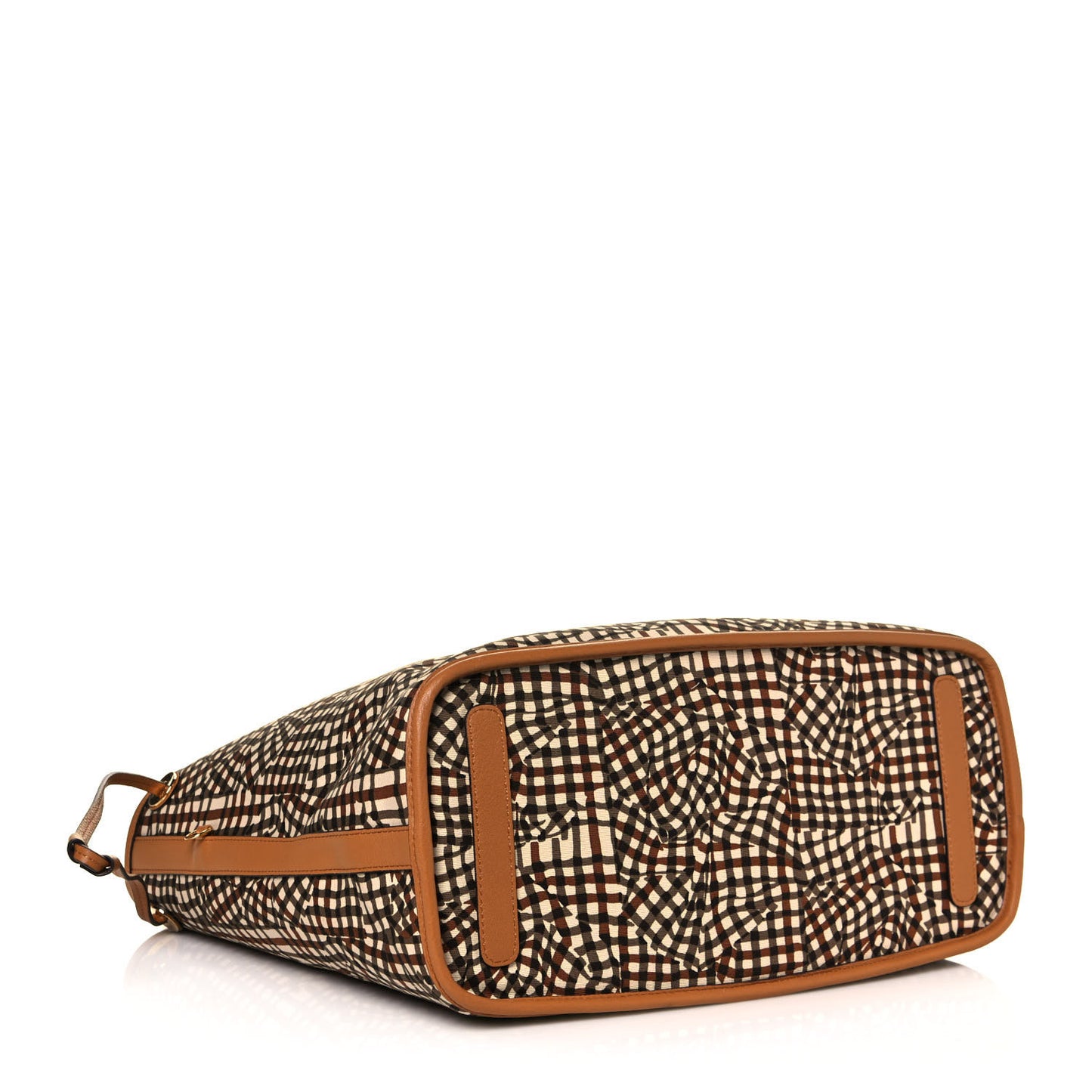 Visetos Medium Liz Reversible Shopper Tote Cognac