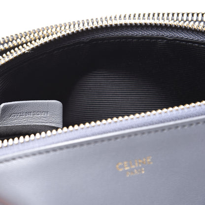 Celine Lambskin Small Trio Crossbody Bag Medium Grey 7 of 10