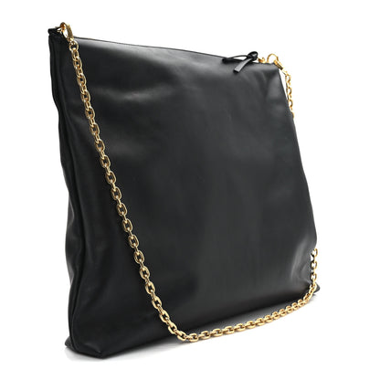 Miu Miu Soft Calf Softy Shoulder Bag Black 3 of 9