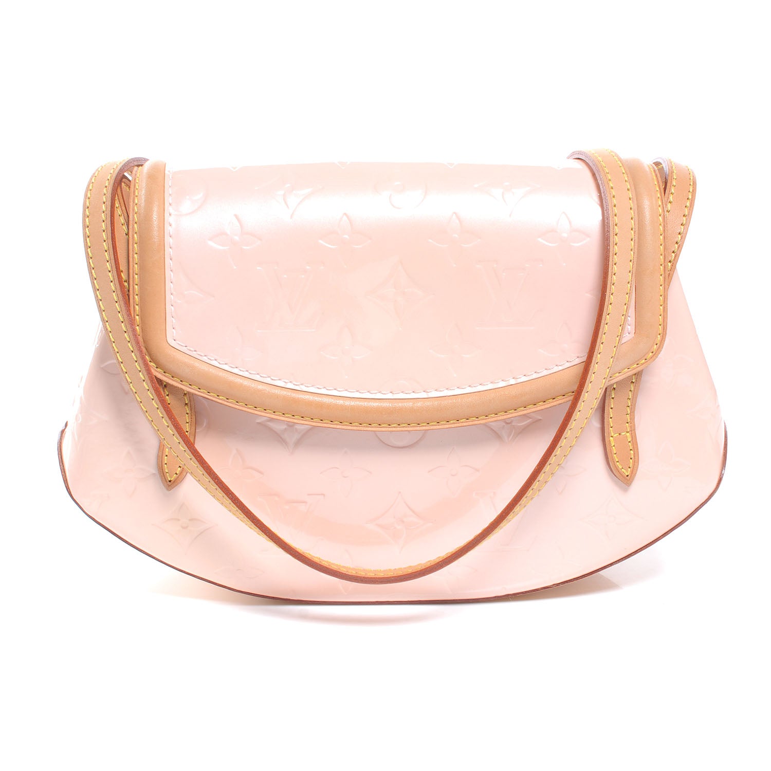 Louis Vuitton Vernis Biscayne Bay PM Marshmallow 1 of 7