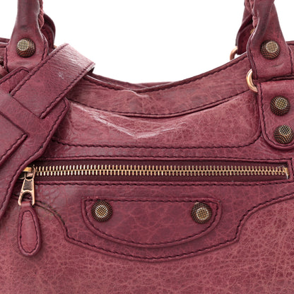 Balenciaga Agneau Giant 12 Rose Gold Hardware City Cassis 9 of 15