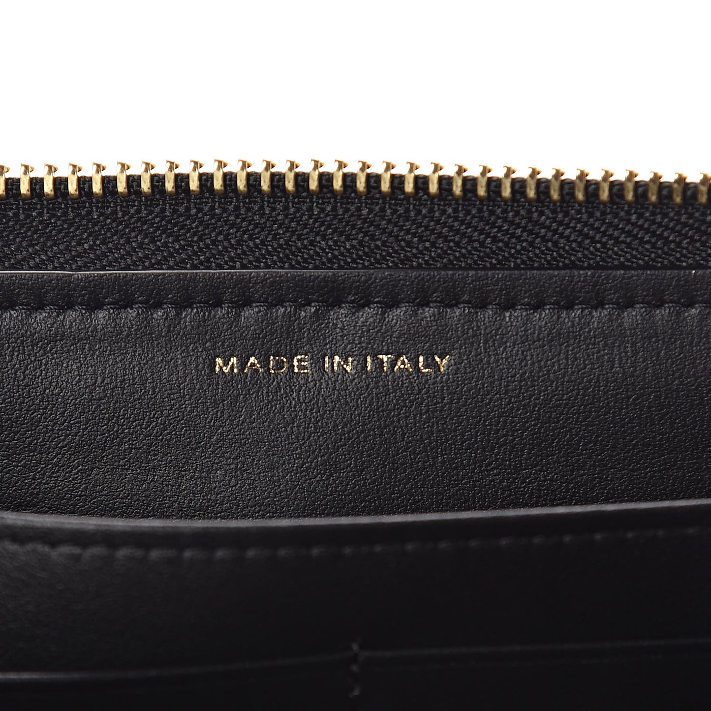 Glazed Lambskin Quilted Waist Bag Black