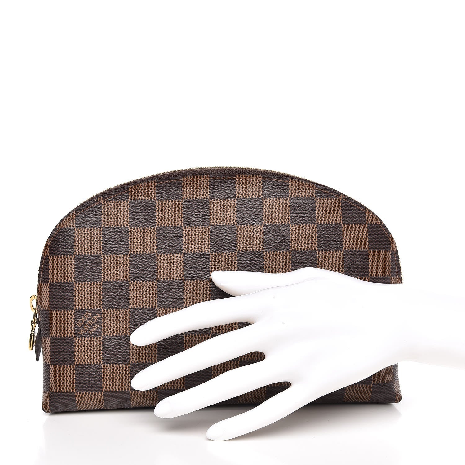 Louis Vuitton Damier Ebene Cosmetic Pouch GM 2 of 6