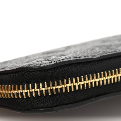 Louis Vuitton Empreinte Clemence Wallet Black 9 of 10