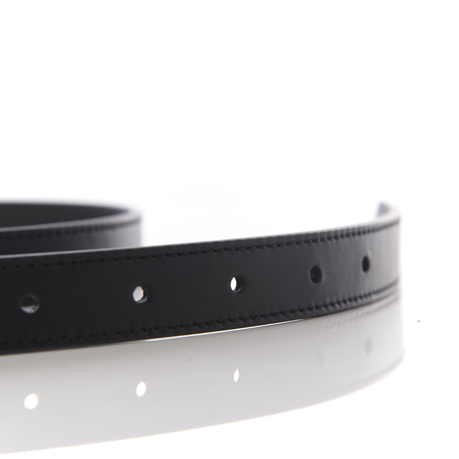 Gucci Calfskin Double G 20mm Belt 95 38 Black 4 of 5