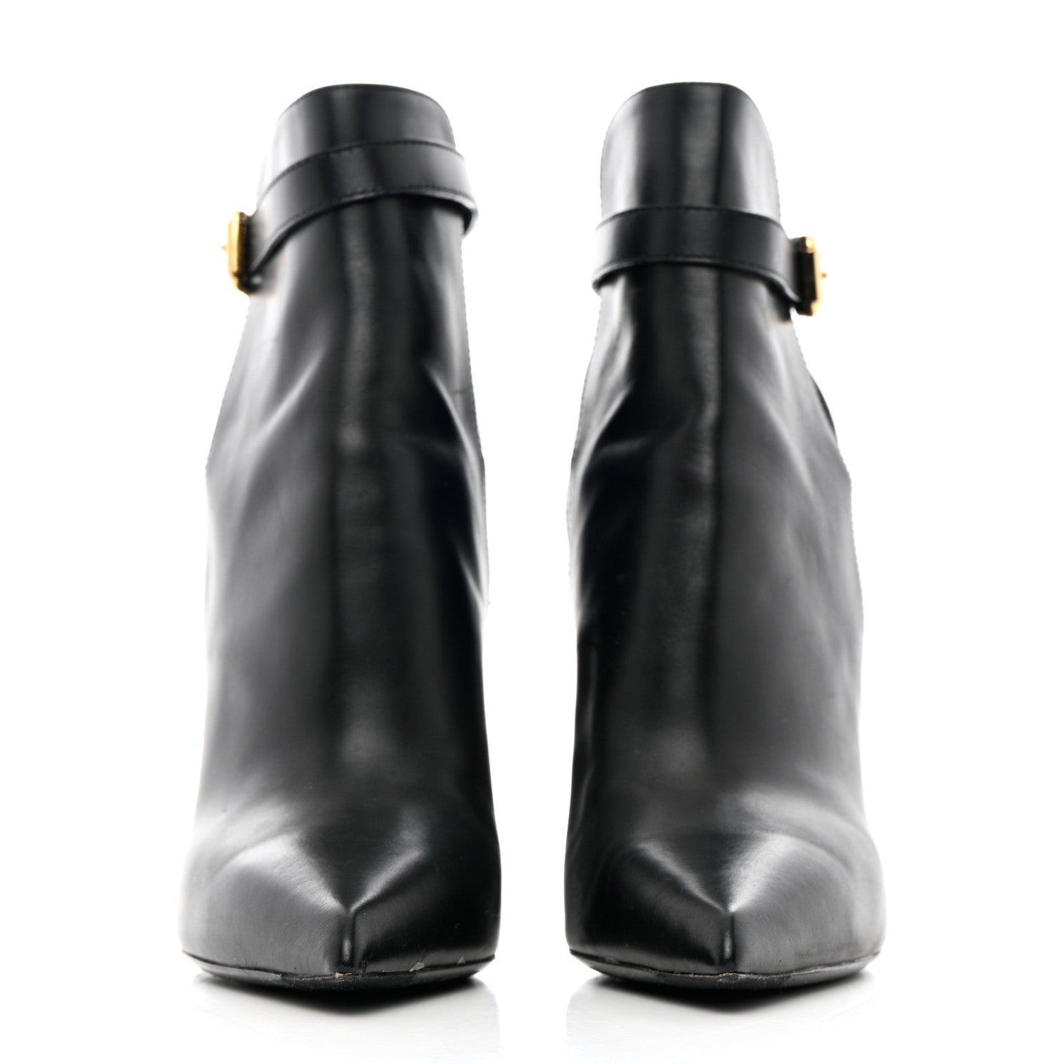 Louis Vuitton Calfskin Patent Monogram Matchmake Low Boots 40 2 of 16