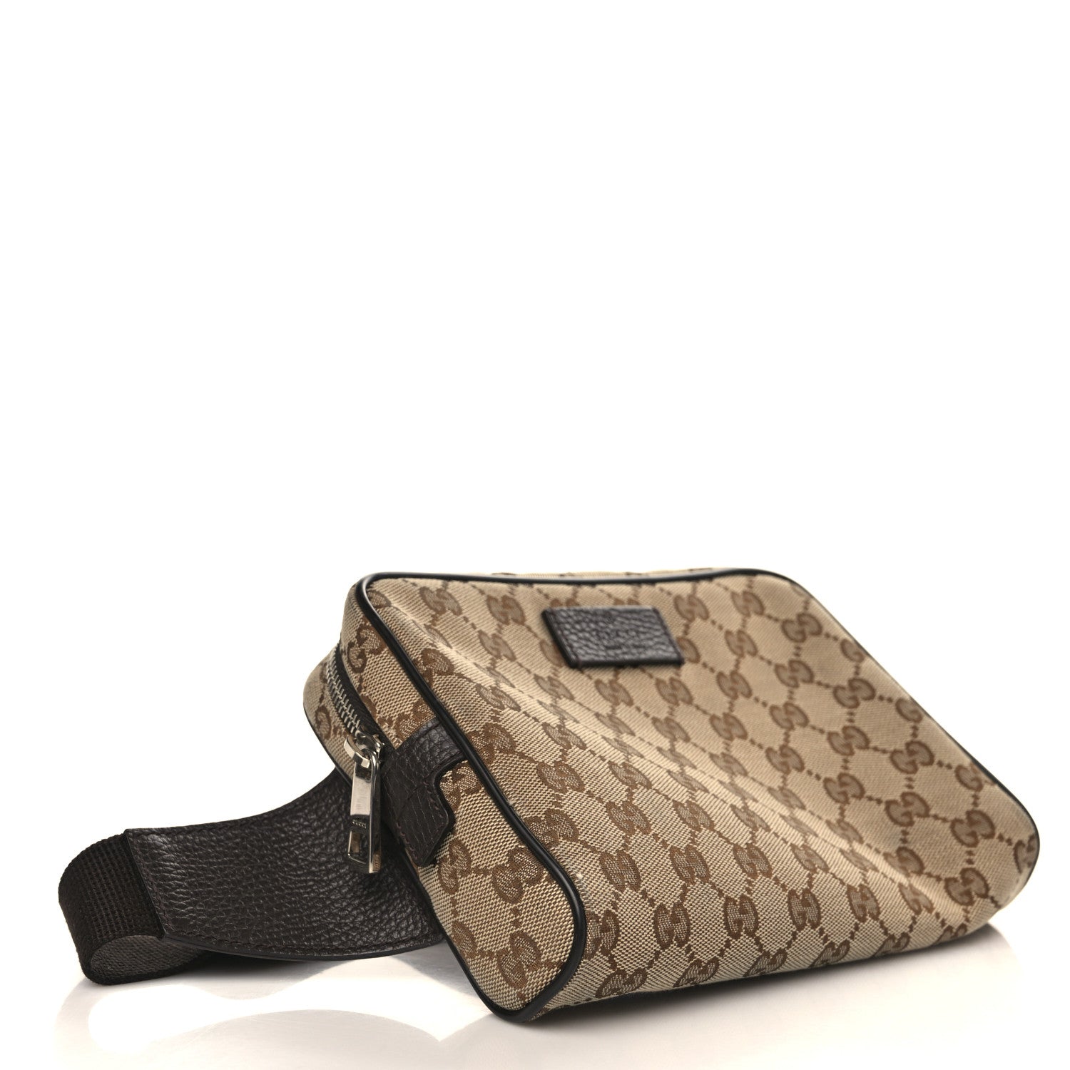 Gucci Monogram Belt Bag Dark Brown 4 of 9