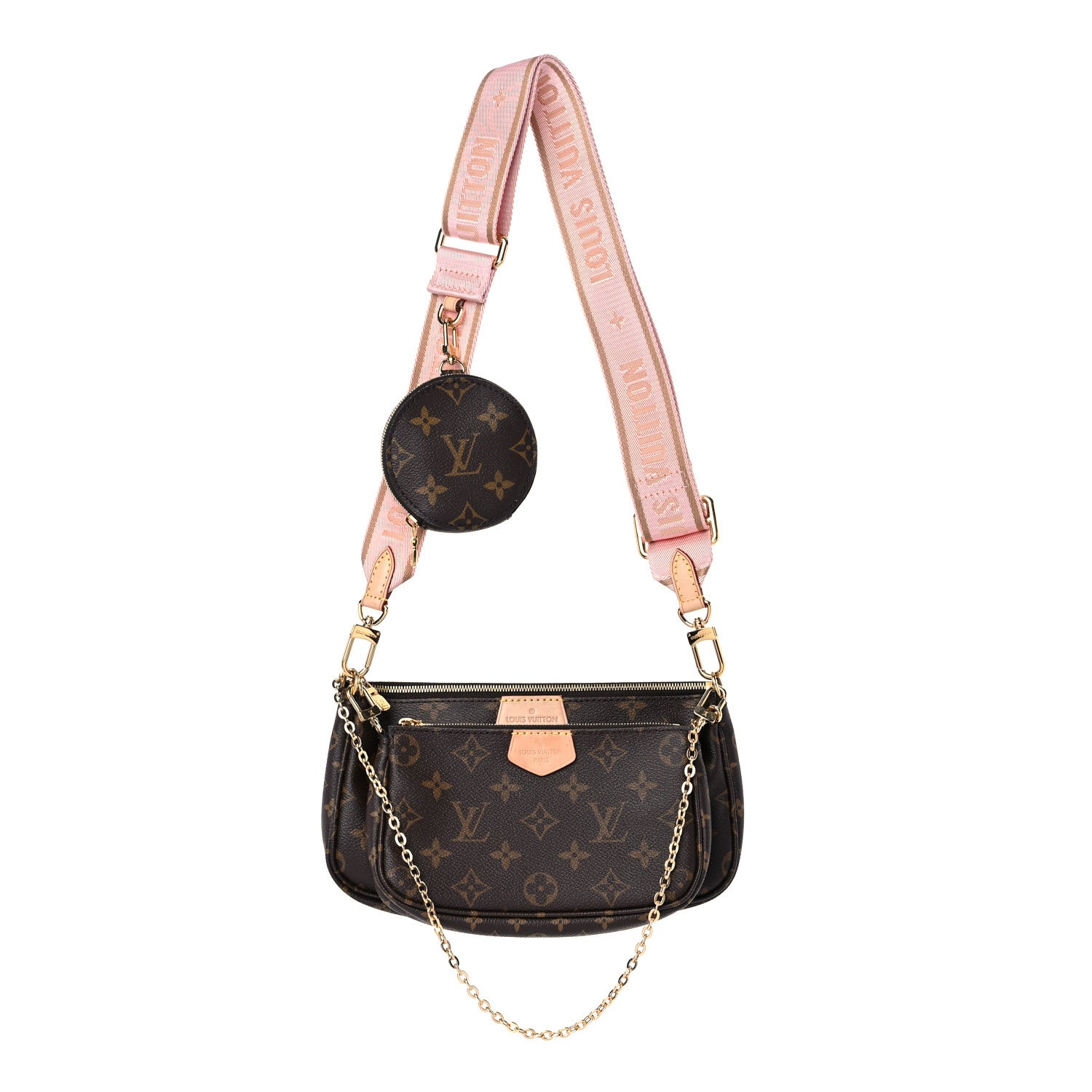 Louis Vuitton Monogram Multi Pochette Accessories Rose Clair 1 of 13
