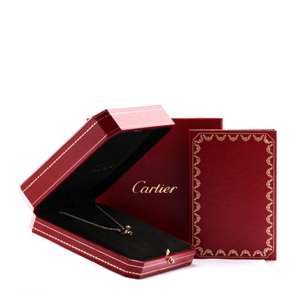 Cartier 18K Pink Gold Interlocking LOVE Necklace 6 of 6