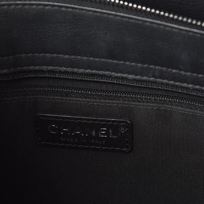 Chanel Calfskin Quilted Frame In Chain Tote Black 7 of 10