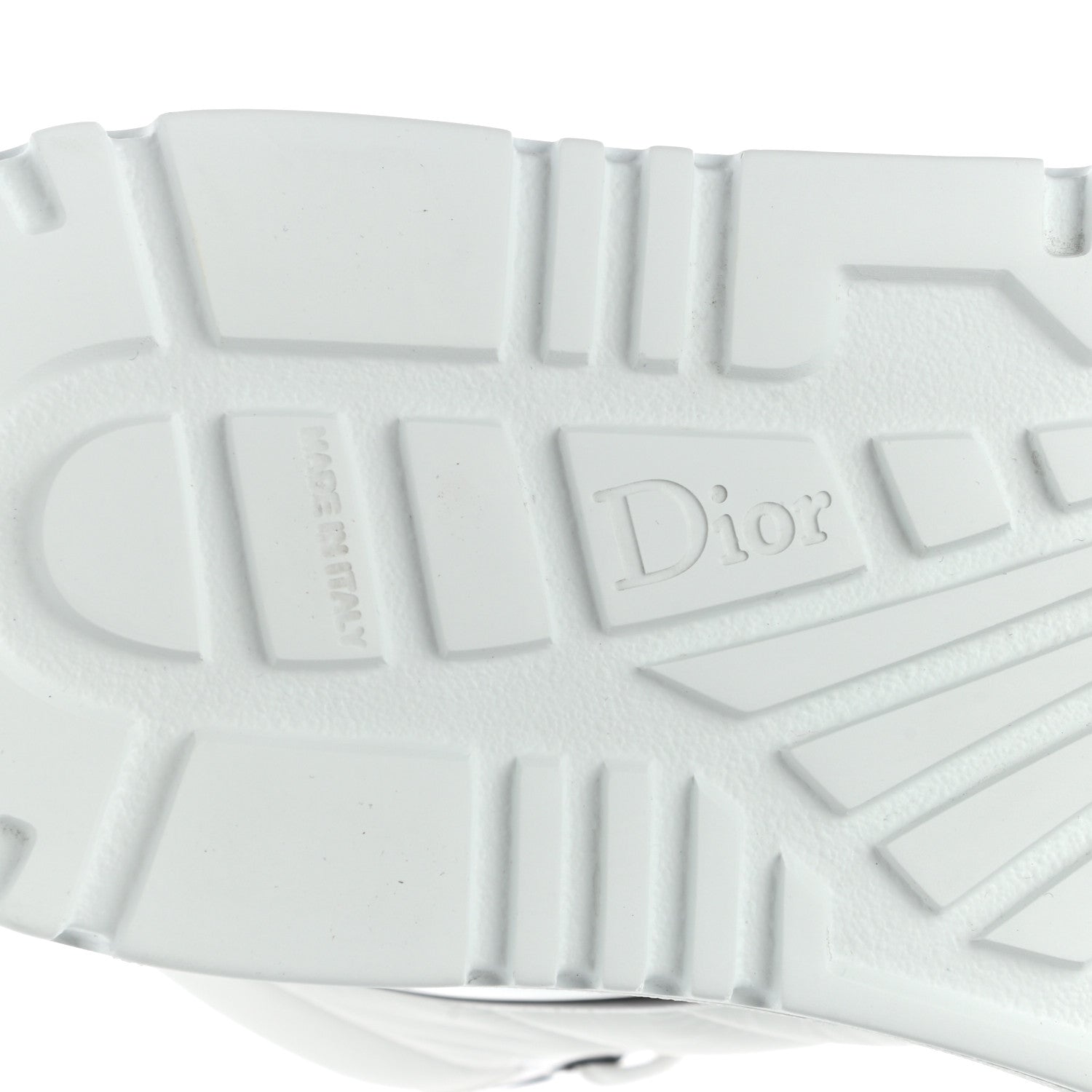Christian Dior Nylon Fabric Womens D-Player High Top Sneakers 40 White Black 6 of 9
