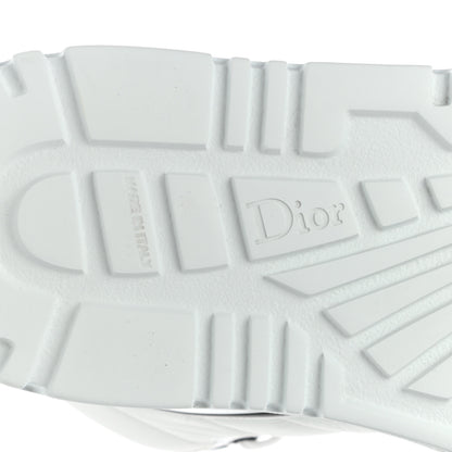 Christian Dior Nylon Fabric Womens D-Player High Top Sneakers 40 White Black 6 of 9