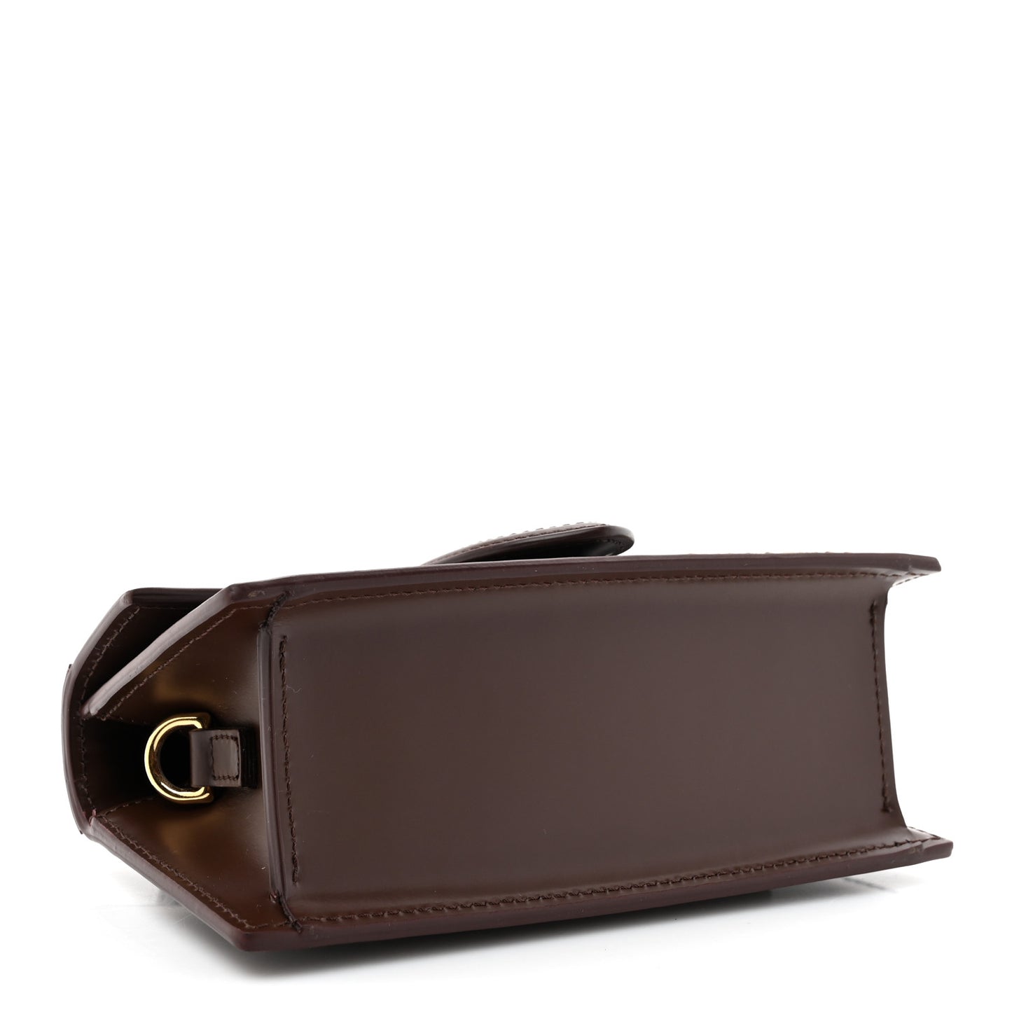 Smooth Calfskin Le Bambino Dark Brown