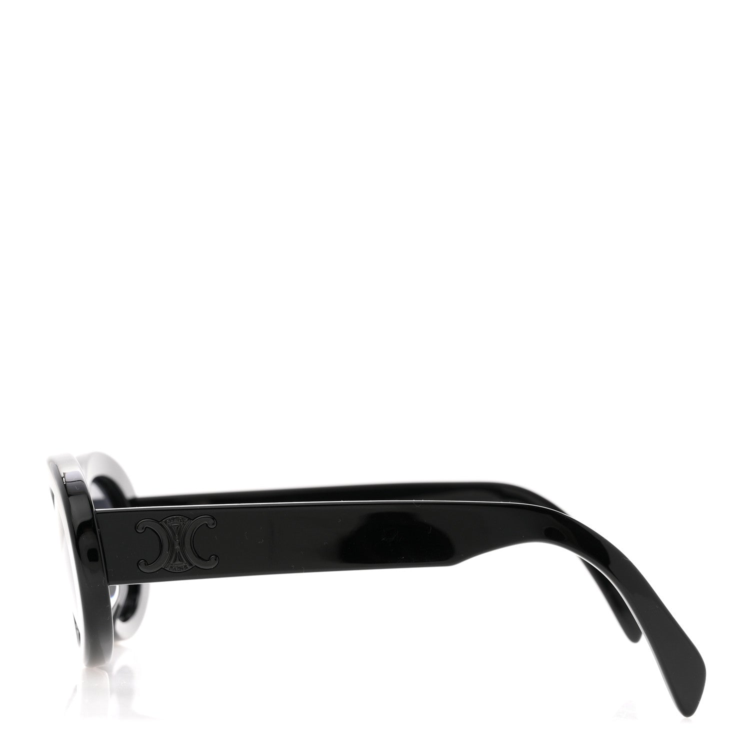 Celine Acetate Triomphe 01 Sunglasses CL40194U Black 3 of 8