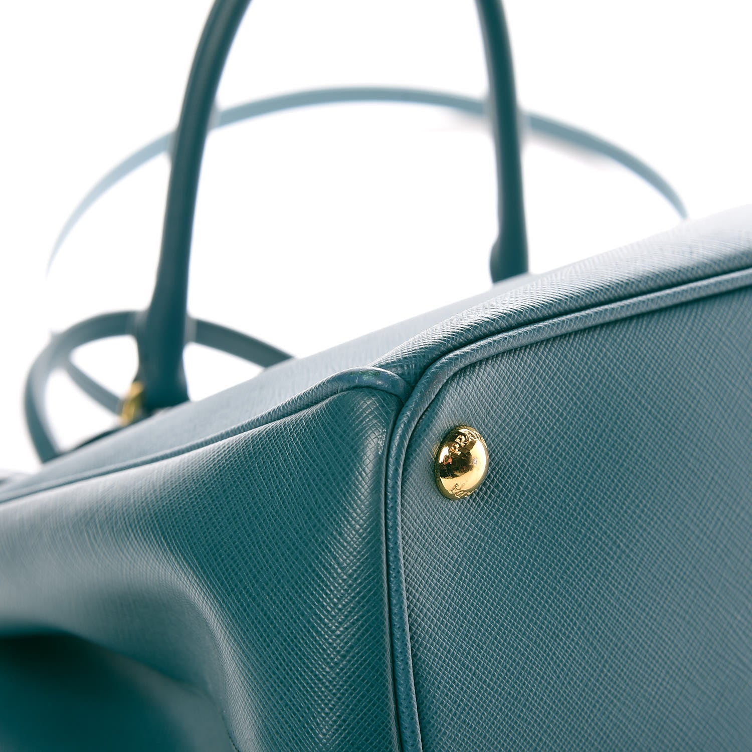 Prada Saffiano Lux Medium Galleria Double Zip Tote Ottanio 7 of 17