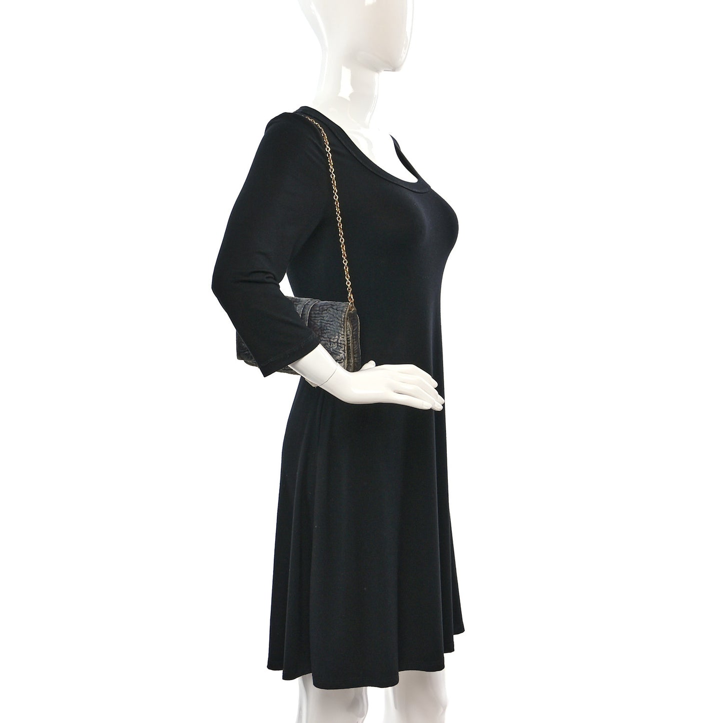 Velvet Mia Pochette Grey