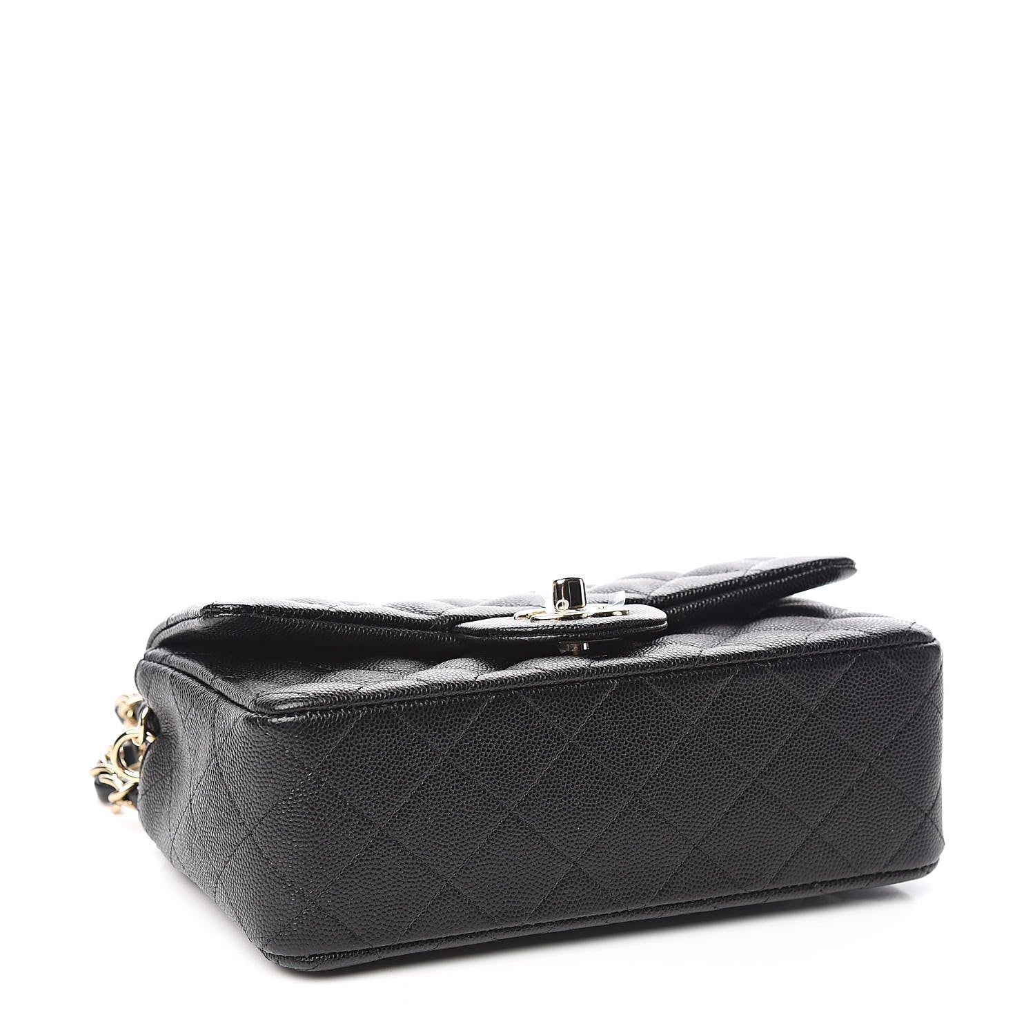 Chanel Caviar Quilted Mini Rectangular Flap Black 4 of 11