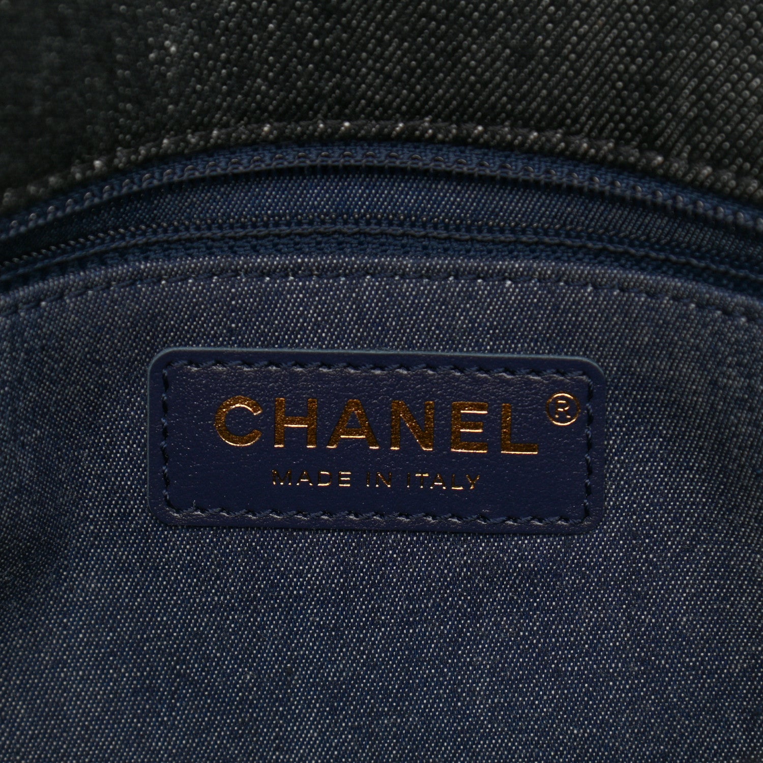 Chanel Denim Quilted Medium Funky Town Flap Black 8 of 11
