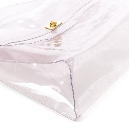 Hermes Vinyl Souvenir De L'Exposition Kelly Transparent 6 of 7