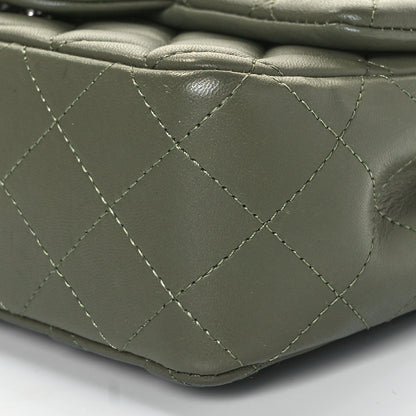 Chanel Lambskin Quilted Mini Rectangular Flap Green 9 of 9