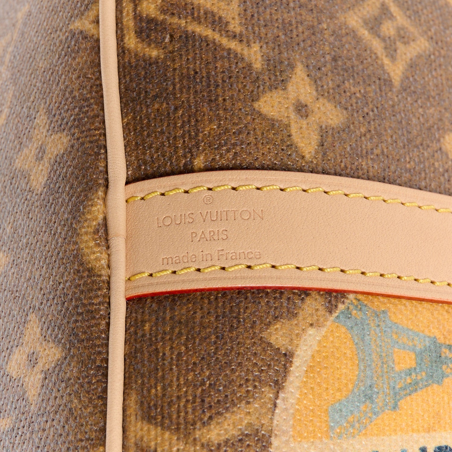 Louis Vuitton Monogram Hotel Labels Speedy Bandouliere 30 8 of 11