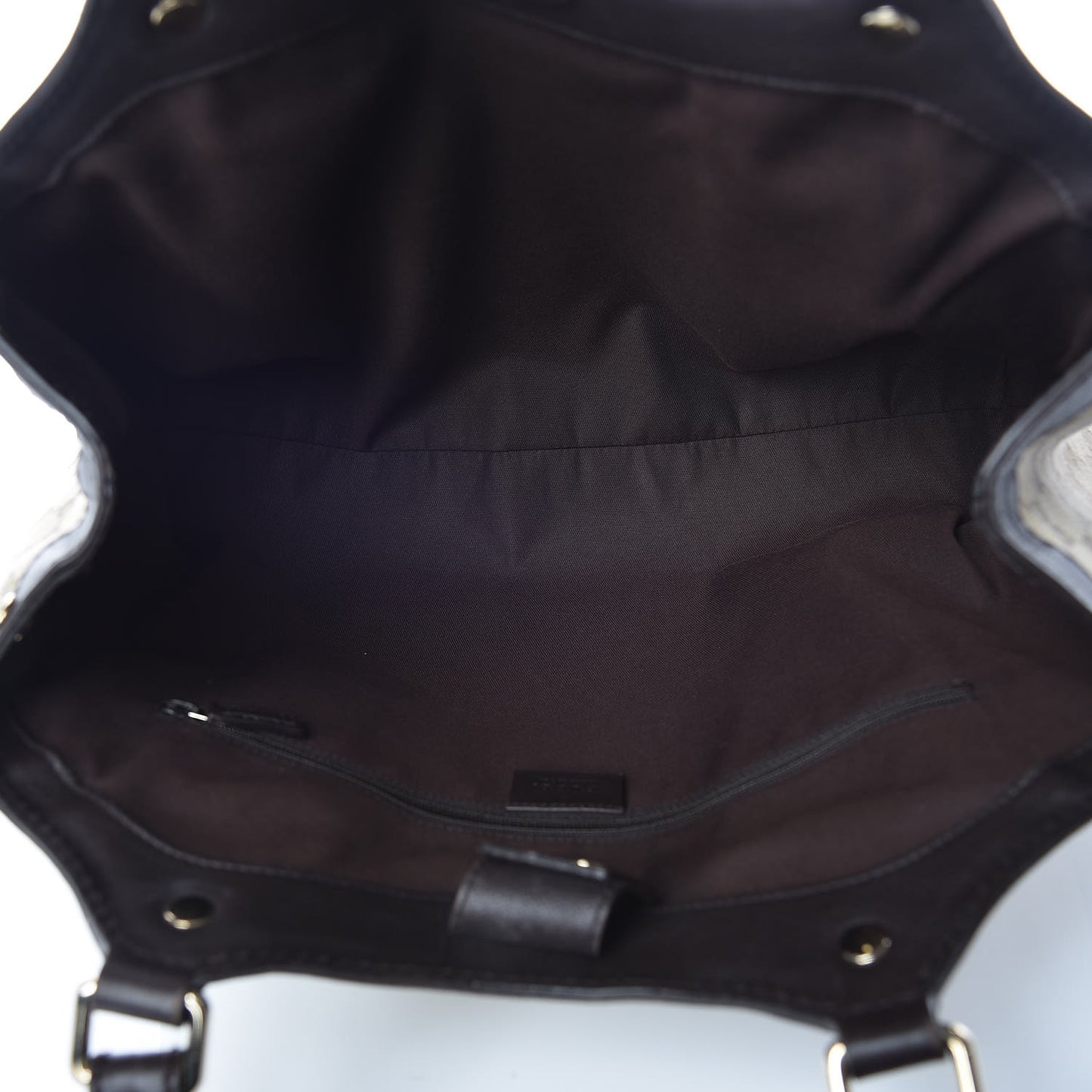Monogram Medium Sukey Tote Dark Brown
