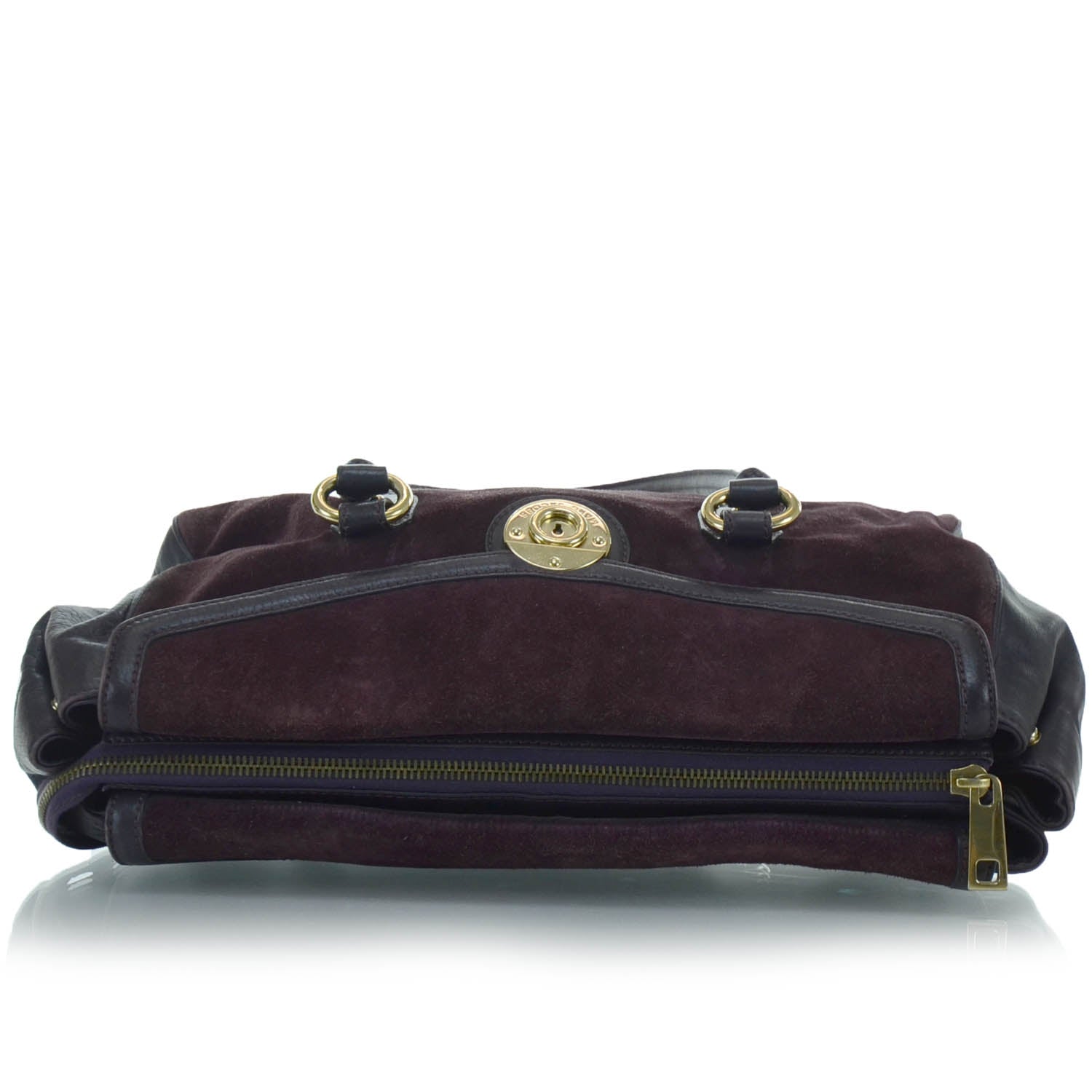 Marc Jacobs Soft Calfskin and Suede Satchel 6 of 13