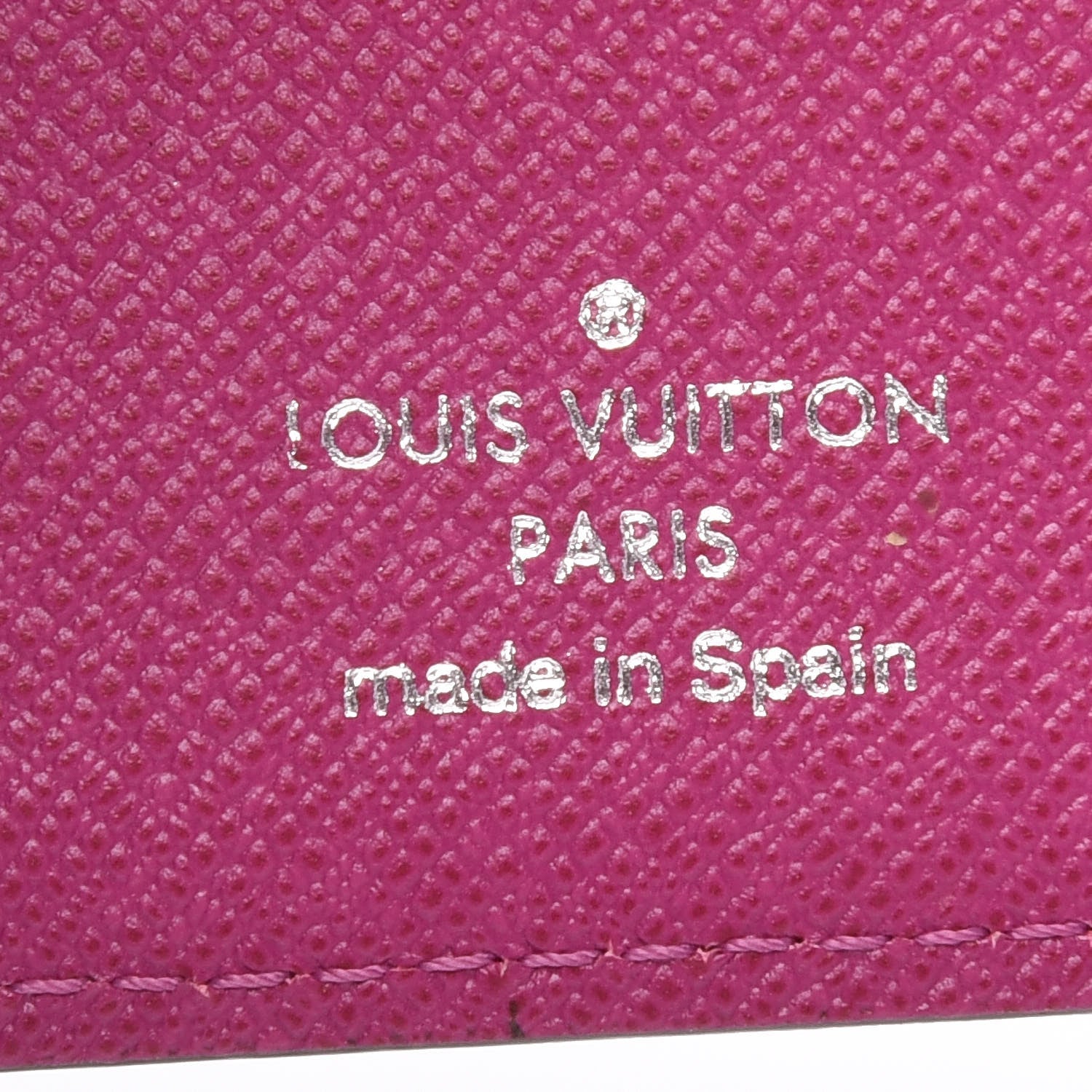 Louis Vuitton Epi Small Ring Agenda Cover Cassis 6 of 7