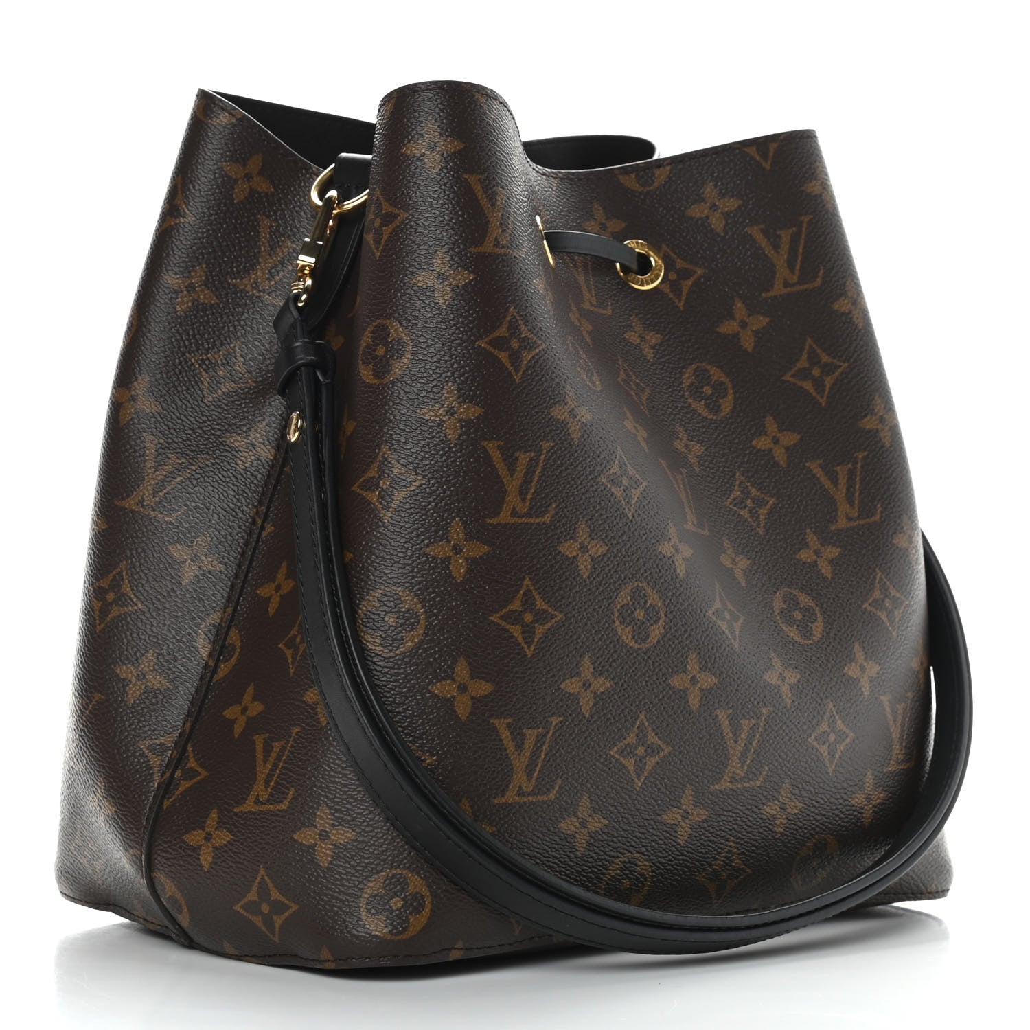 Louis Vuitton Monogram Neonoe MM Black 3 of 8