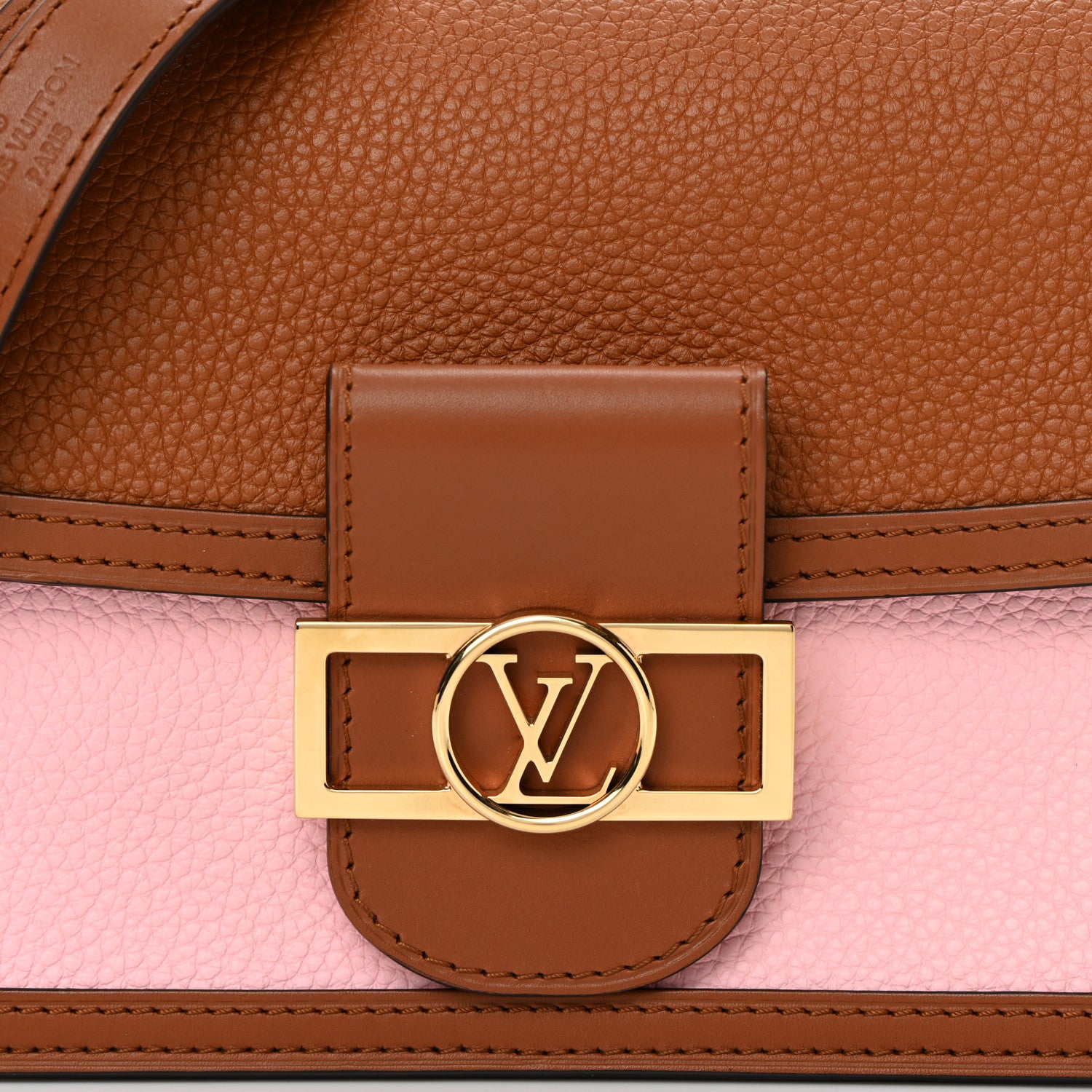 Louis Vuitton Taurillon Mini Dauphine Pink 8 of 13