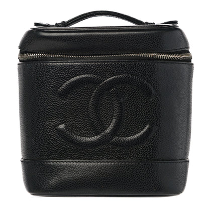 Chanel Caviar Vanity Cosmetic Case Black 1 of 21