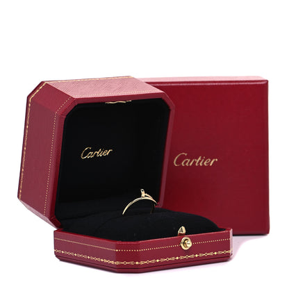 Cartier 18K Yellow Gold Small Juste Un Clou Ring 52 6 5 of 5