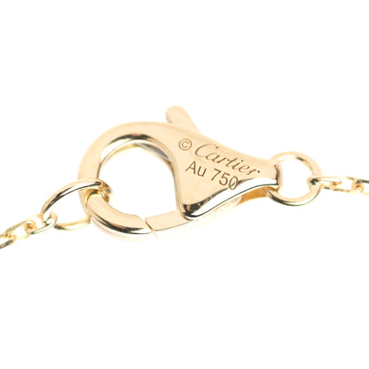 Cartier 18K Yellow Gold Diamond Mother of Pearl XS Amulette de Cartier Pendant Necklace 4 of 6