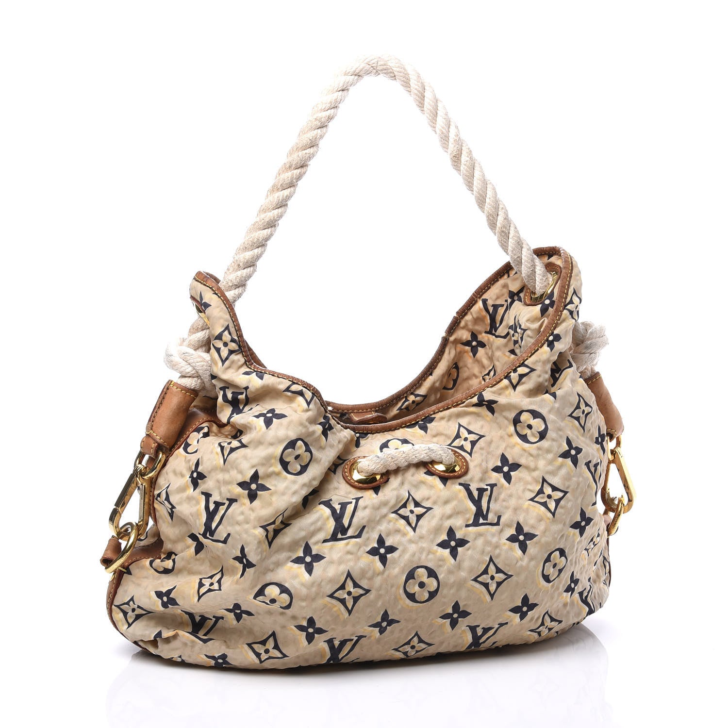 Louis Vuitton Canvas Monogram Cruise Bulles MM Natural 2 of 11