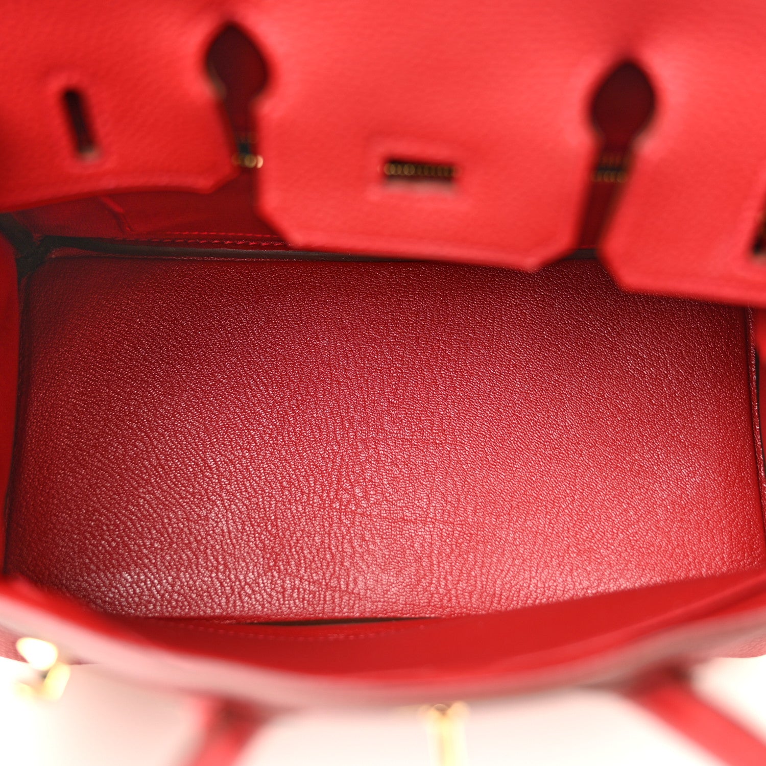 Hermes Togo Birkin 25 Rouge Vif 5 of 11